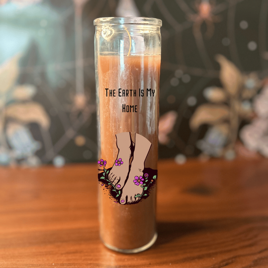 Grounding Candle - Undressed DIY - Trill Spirituality