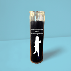 Black Protection Candle - Undressed DIY