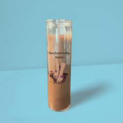 Brown Grounding Candle - Pre-Dressed