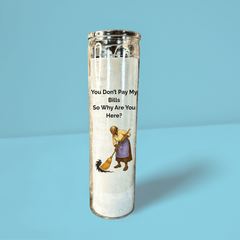 White Purifying / Positivity / Cleansing Candle - Undressed DIY